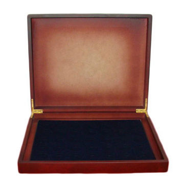 High quality wood box for collectable coin