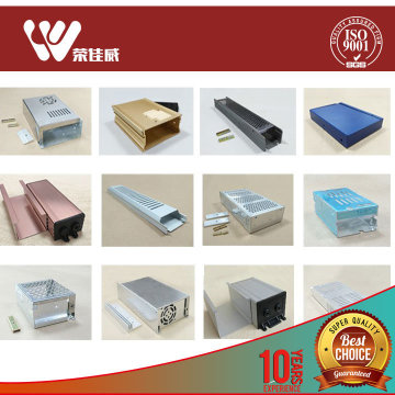 OEM Customized Extruded Aluminum Electronic Enclosures