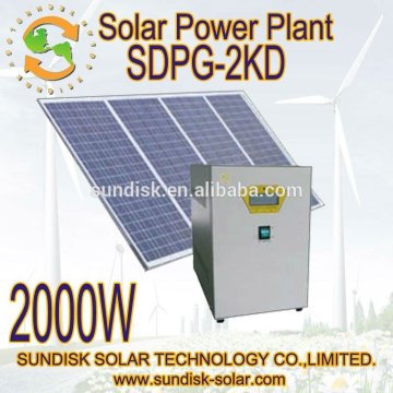 2KW off grid solar power system