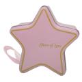 Custom printed star shape tin boxed for cookies