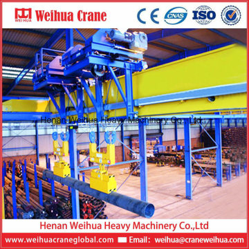 Intelligent Steel-Pipe Distribution Crane