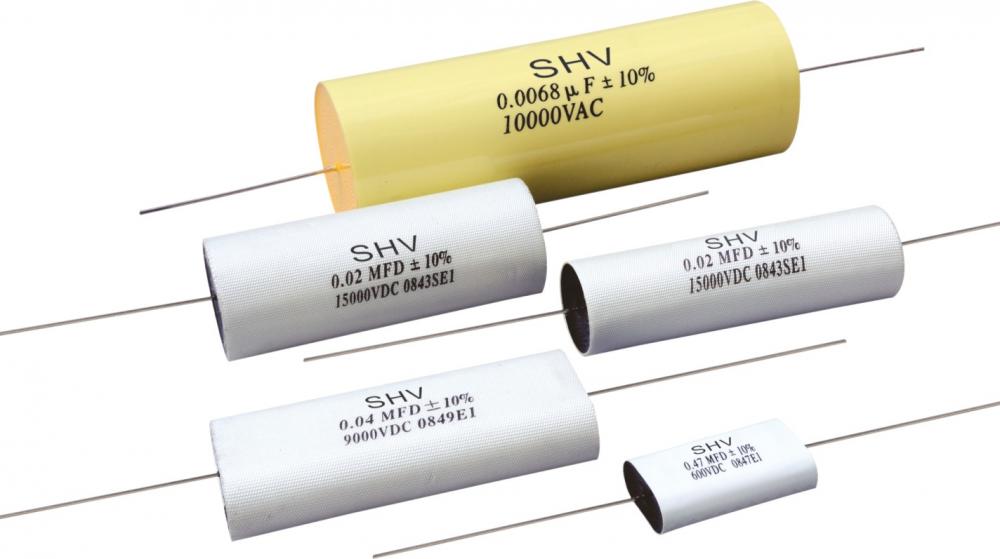Axial Type High Voltage Film Capacitor