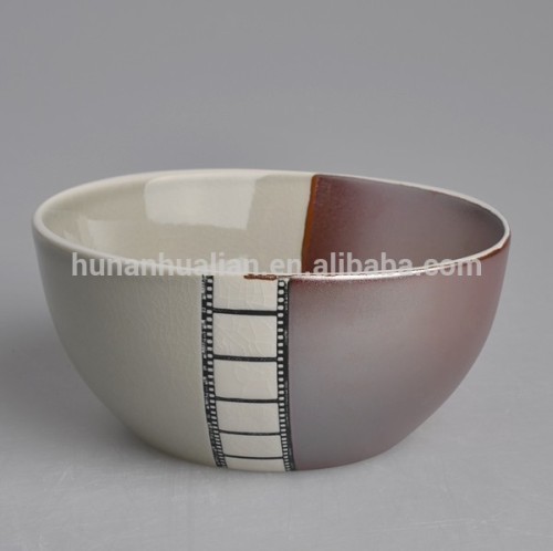 white ceramic soup bowl/ ceramic bowl/ porcelain soup bowl set