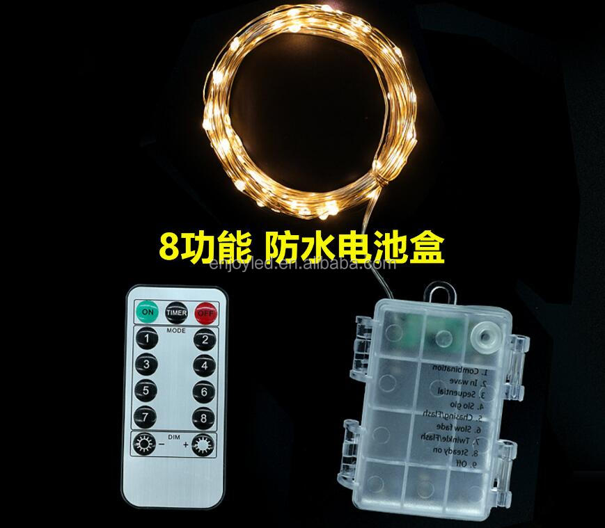 battery led light moon wire