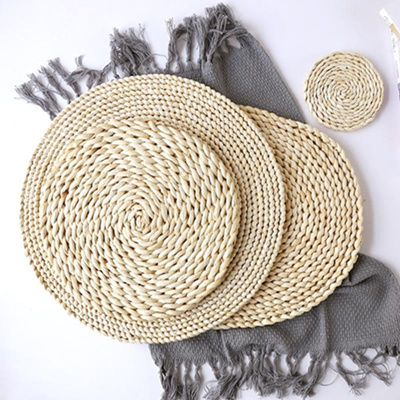 woven natural placemats