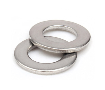 304 Stainless Steel 1/2" 1-1/4" Outside Diameter Flat Finish Washer