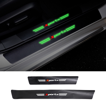 4Pcs Car Door Sill Protectors Anti-Scratch Threshold Strips