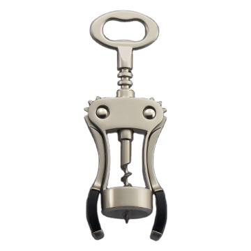 Metal Wing Corkscrew and Wine Stopper Opener