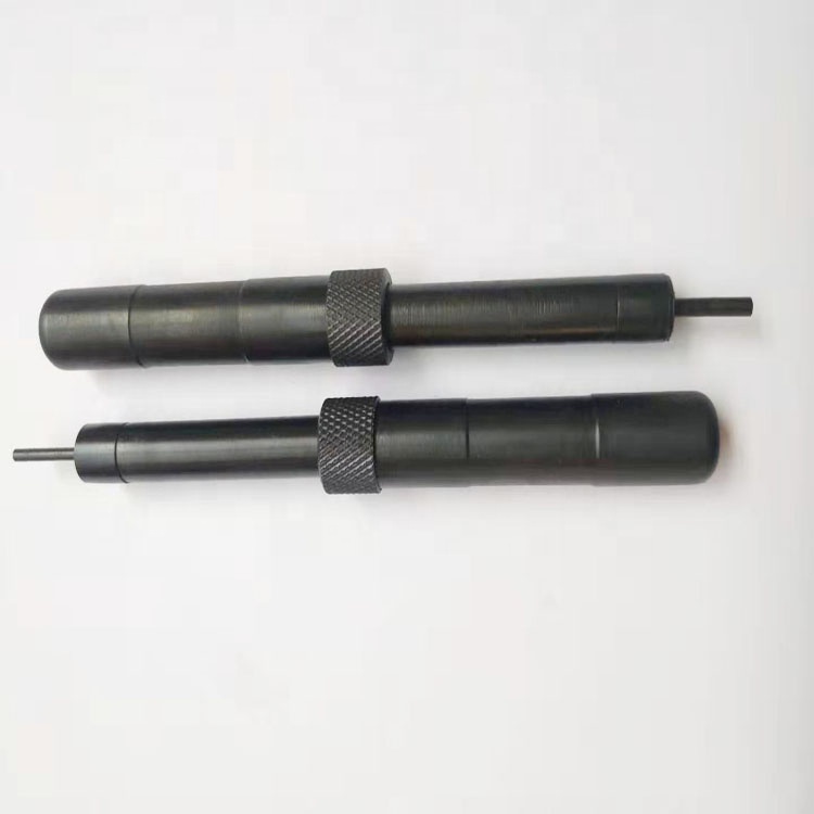 Automatic M4 Screw Sleeve Punch Tool - Zinc Alloy and Titanium Handle, Polybag Packaging