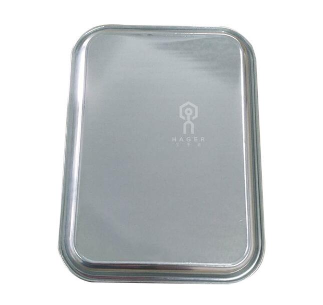 Bandeja para hornear rectangular de aleación de aluminio de 13 ”02 13”Aluminium Alloy Rectangular Baking Pan02