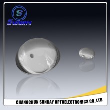 Double convex aspheric lens for flashlight