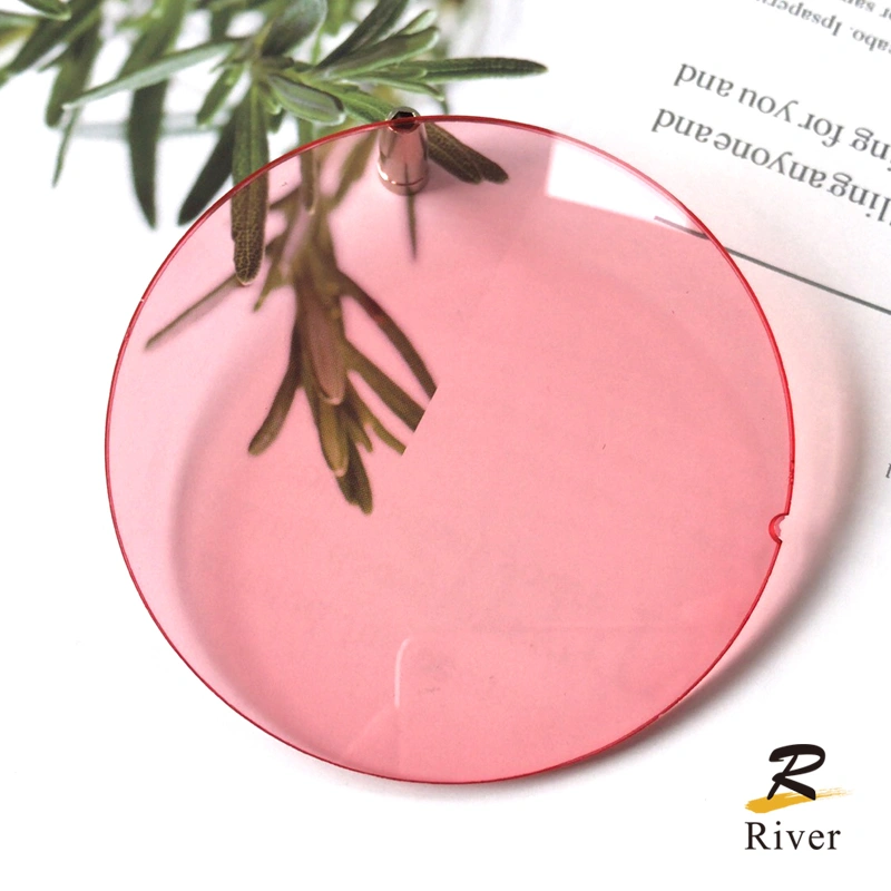 Danyang River Optical Cr39 Tinted Red Lens