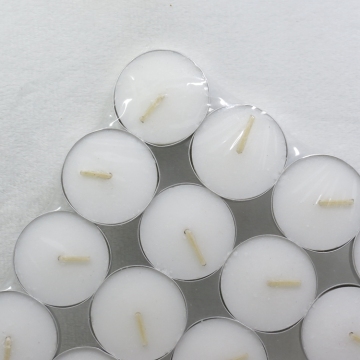 Plastic bag 14g Color tealight Candle