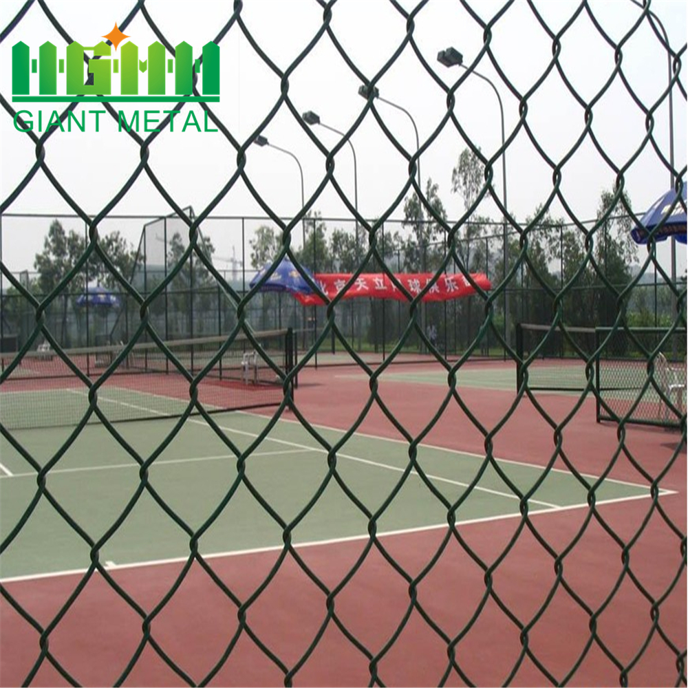 Chain Link Fence Top Barbed Wire Security Chain Link Fence