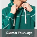 Custom Green Men's Hooded Jacket