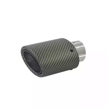 Carbon Fiber Stainless Steel Exhaust Tip for Enhanced Performance