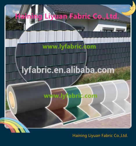 pvc fence strip roll, printed pvc screen strips for garden