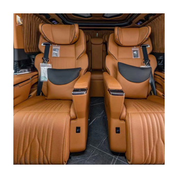 Modify Luxury Car Seat and Install Control Screen for MPV Cars