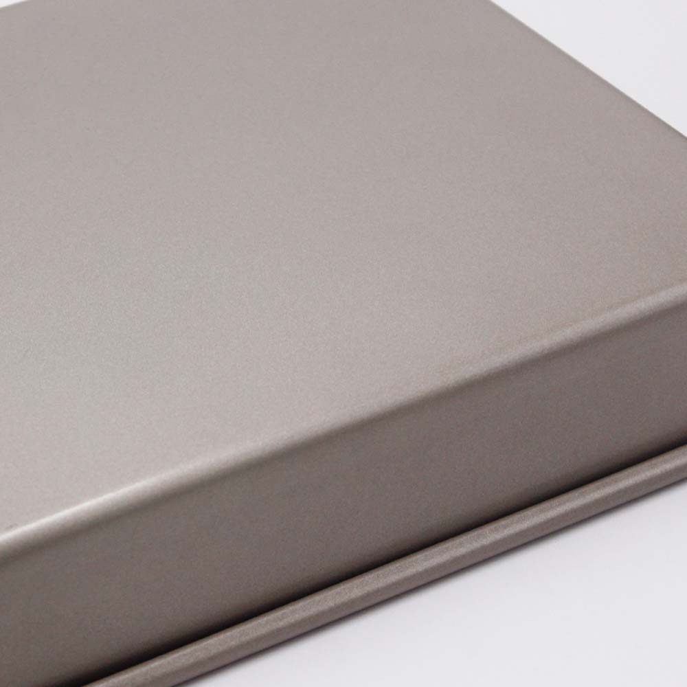 Juegos de moldes rectangulares para pasteles hondos-champagne dorado (2) rectangular deep cake pan sets-champagne gold (2)