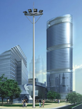 30m Auto-Raising System High Mast Lighting