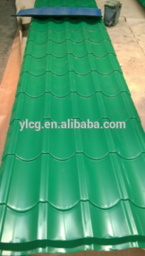 easy installation corugated steel roofing sheet