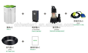 house use sewage water treatment machine