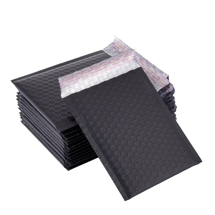 Matt Black Bubble Bags Foil Envelope With Selfadhesive