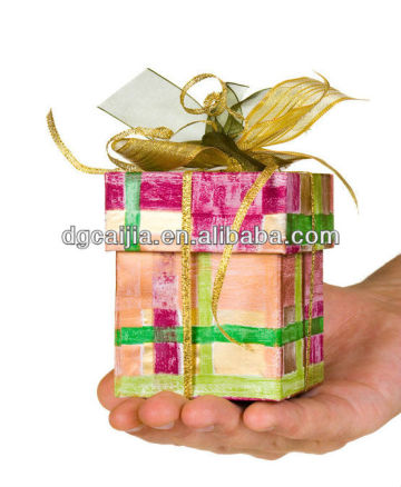 Lovely colourful papaer gift box