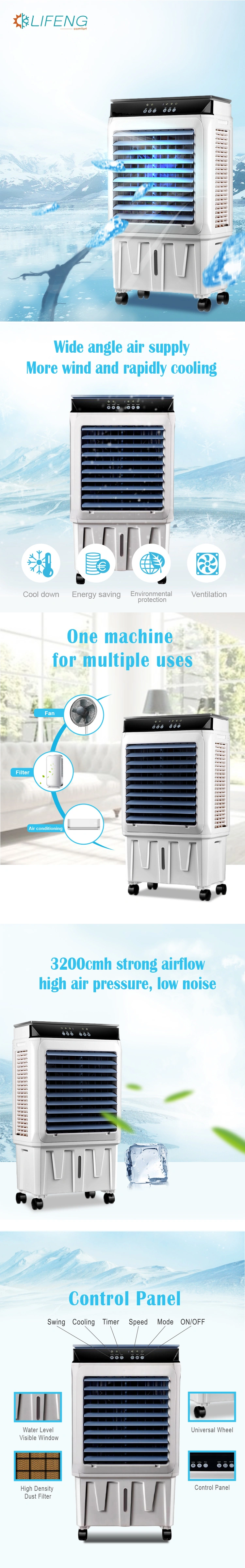 Airflow 3500CMH Portable Axial Evaporative Air Cooler