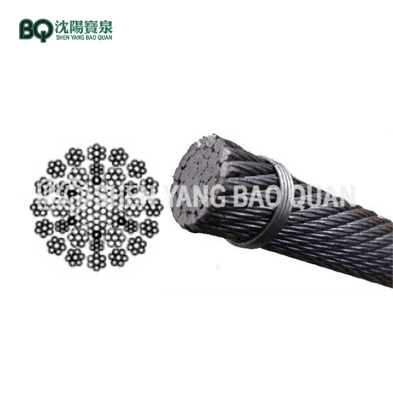 1 1/8 Rotation Resistant Crane Wire Rope - Capacity 74.7 tons