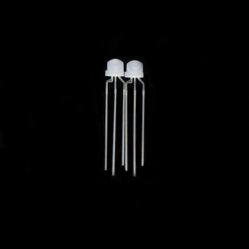 5mm Straw-hat Dual Color LED Common Anode