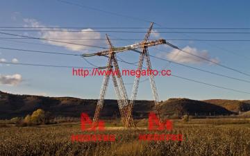 500KV horizontal gantry type tension tower