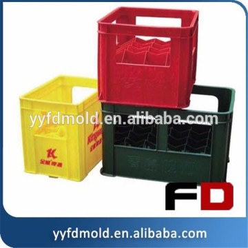 manufactruing beer bottle crates plastic injection mould,beer box mould