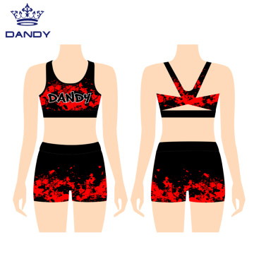 Vêtements de pratique pour filles Cheer