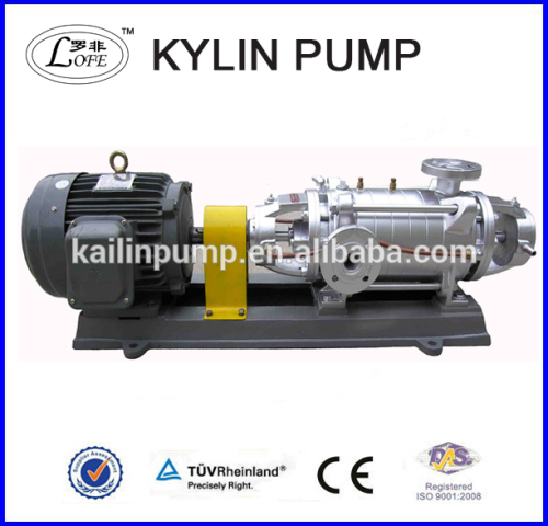 horizontal electric multistage water pump