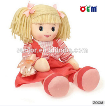 Promotional gift cute custom plush dolls