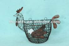 garden flower basket,hanging iron basket