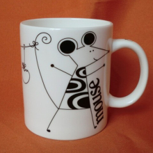 Advertisement Mug