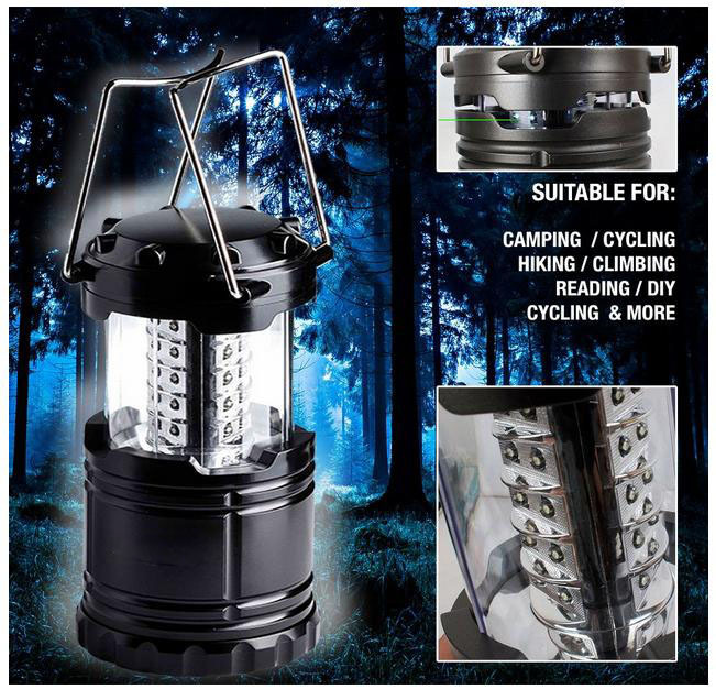 outdoor led camping lantern