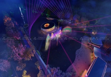 Water Screen Film Show