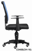 Plastic hollow computer chair