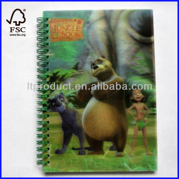 3D Lenticular notebook