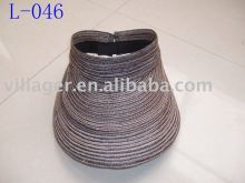 visor hat, pp braid hat