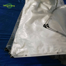 plastic ROOF rain cover roofing transparent pe tarpaulin