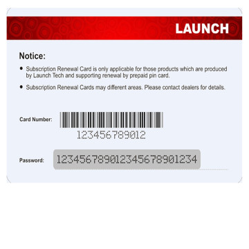 X431 V/V+ PRO Mini Diagun IV Software Update Card for 12V Gasoline & Diesel Vehicles