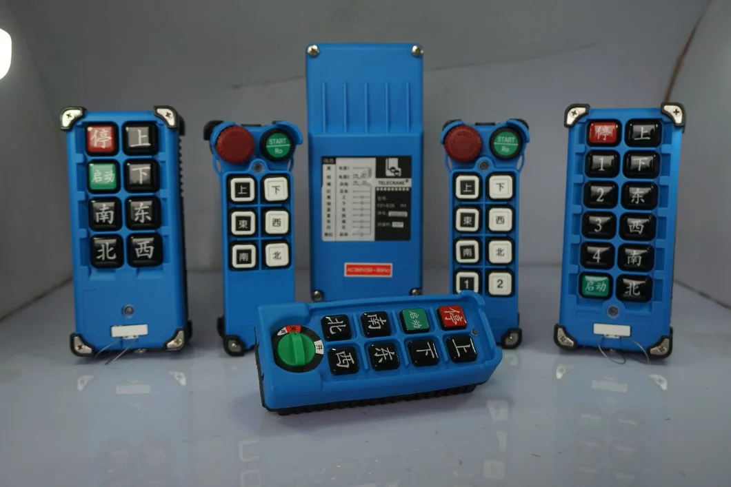 RoHS/CCC Button Remote Controller for Crane Control System