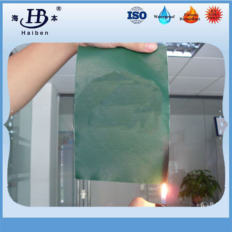 Heat resistant and cold resistant pvc coated tarpaulin