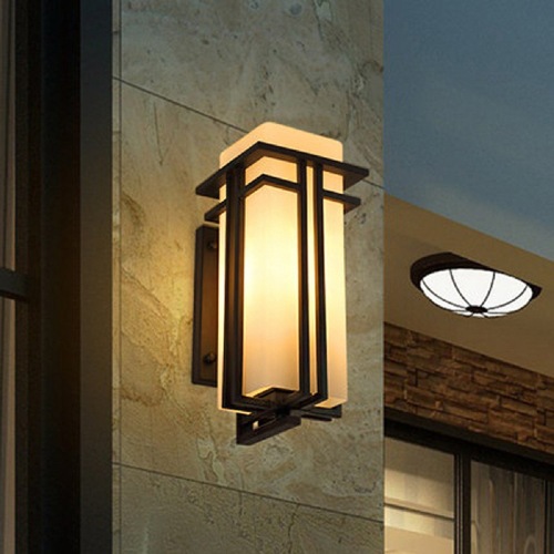 LEDER Colorful Outdoor Wall Lamp