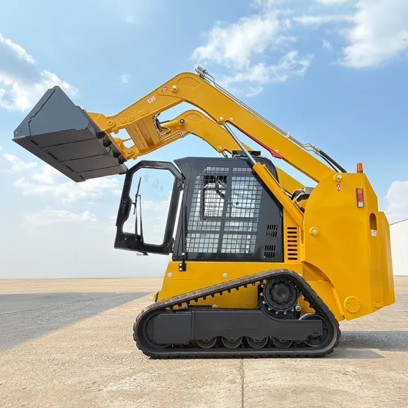 Factory Wholesale Mini Loader Snow Removal Track Loader