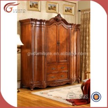 American antique wood TV armoire A125